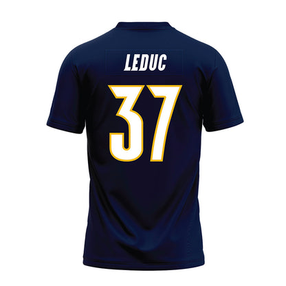 Northern Arizona - NCAA Football : Cooper LeDuc - Navy Premium Football Jersey-1