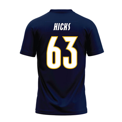 Northern Arizona - NCAA Football : Kaden Hicks - Navy Premium Football Jersey