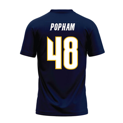 Northern Arizona - NCAA Football : Quinlan Popham - Navy Premium Football Jersey