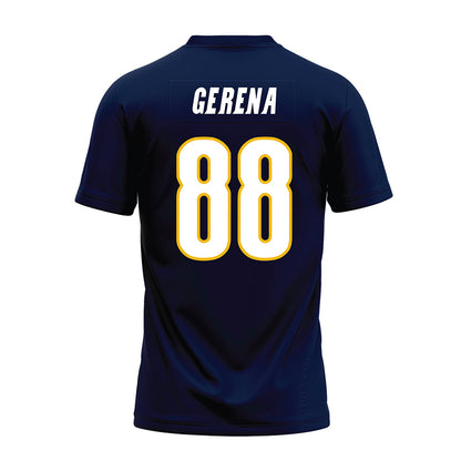 Northern Arizona - NCAA Football : Isaiah Gerena - Navy Premium Football Jersey