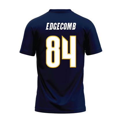 Northern Arizona - NCAA Football : Luke Edgecomb - Navy Premium Football Jersey