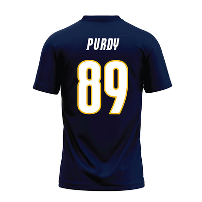 Northern Arizona - NCAA Football : Jeter Purdy - Navy Premium Football Jersey