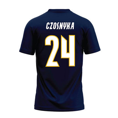 Northern Arizona - NCAA Football : Brevin Czosnyka - Navy Premium Football Jersey