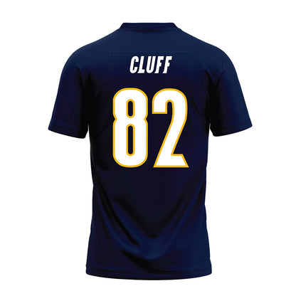  - NCAA Football : Ethen Cluff - Navy Premium Football Jersey-1