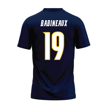 Northern Arizona - NCAA Football : Cam Babineaux - Navy Premium Football Jersey-1