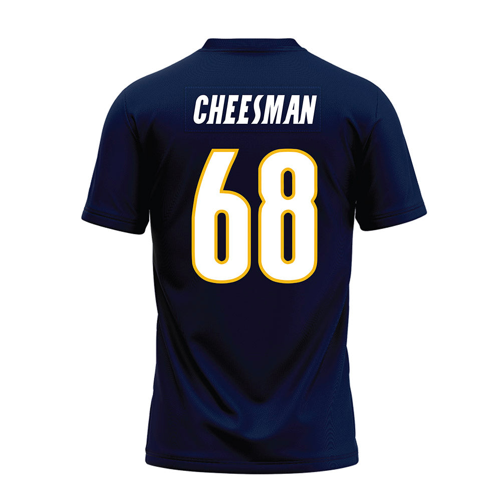 Northern Arizona - NCAA Football : Ryan Cheesman - Navy Premium Football Jersey