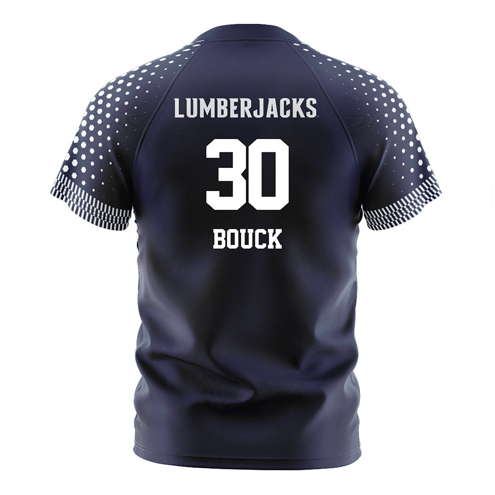 Northern Arizona - NCAA Women's Soccer : Kate Bouck - Navy Soccer Jersey