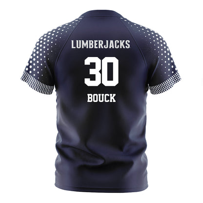 Northern Arizona - NCAA Women's Soccer : Kate Bouck - Navy Soccer Jersey