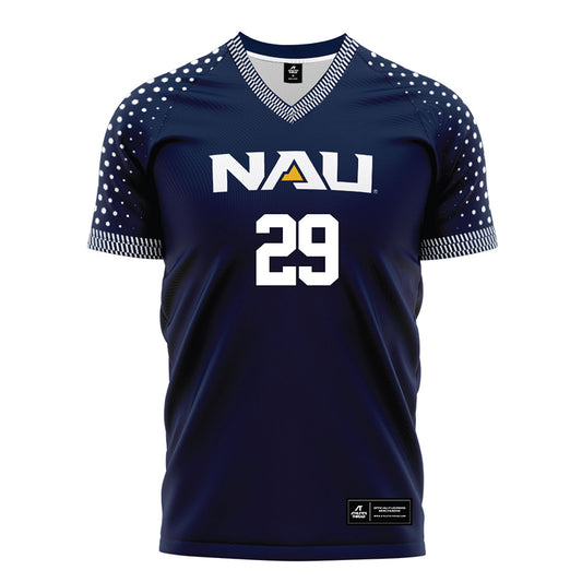 Northern Arizona - NCAA Women's Soccer : Kayla Howell - Navy Soccer Jersey