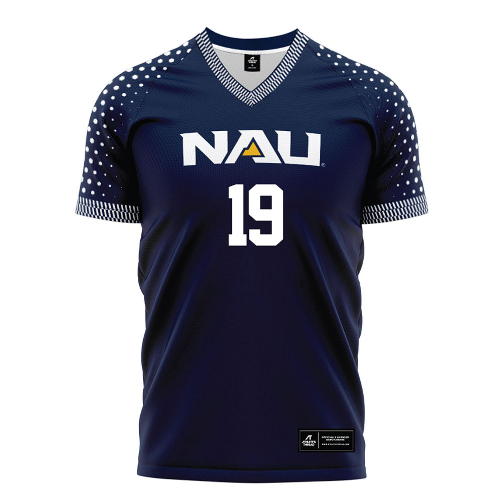 Northern Arizona - NCAA Women's Soccer : Camryn Gold - Navy Soccer Jersey