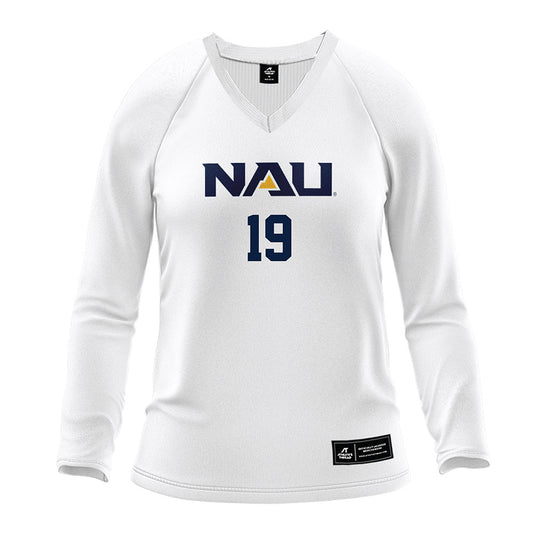 Northern Arizona - NCAA Women's Volleyball : Sophia Wadsworth - White Volleyball Jersey