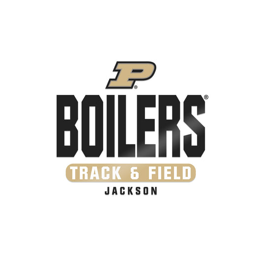 Purdue - NCAA Men's Track & Field : Zion Jackson - Sticker-0