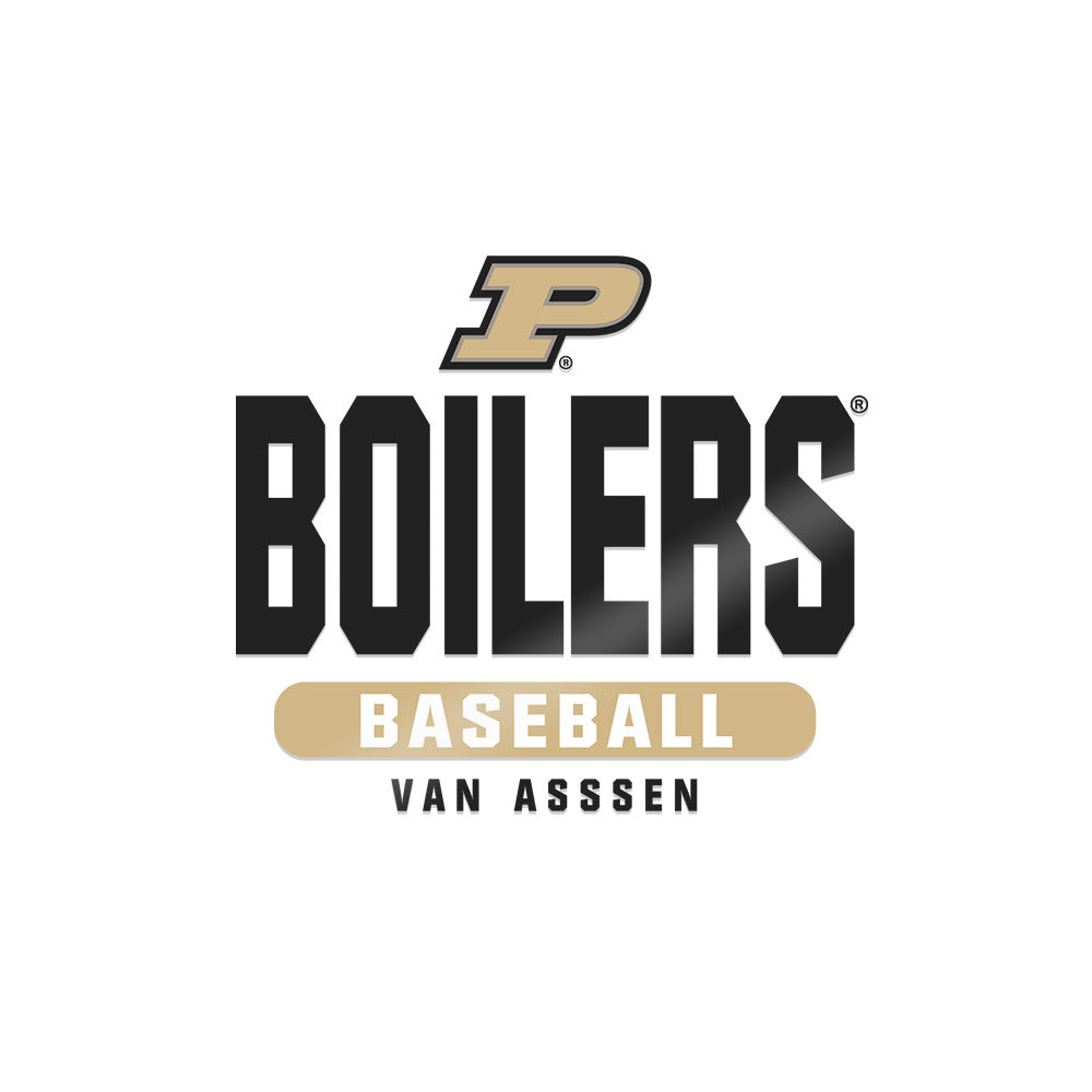 Purdue - NCAA Baseball : Cole Van Asssen - Sticker-0