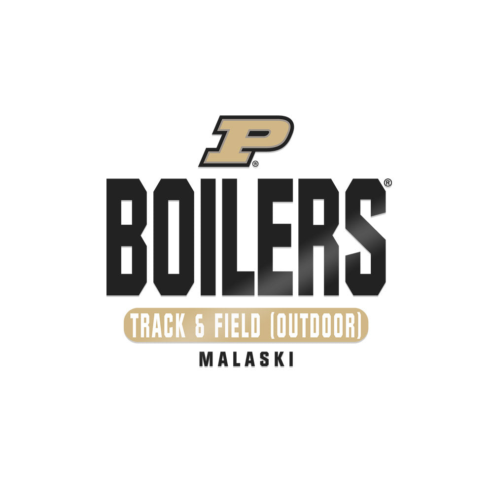 Purdue - NCAA Men's Track & Field : Seamus Malaski - Sticker-0
