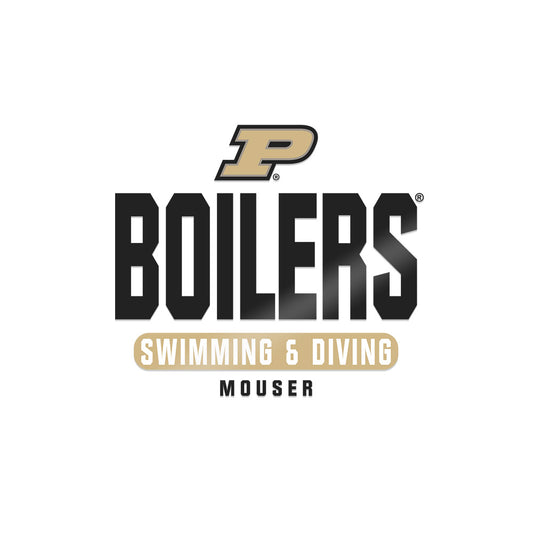 Purdue - NCAA Women's Swimming & Diving : Kate Mouser - Sticker-0