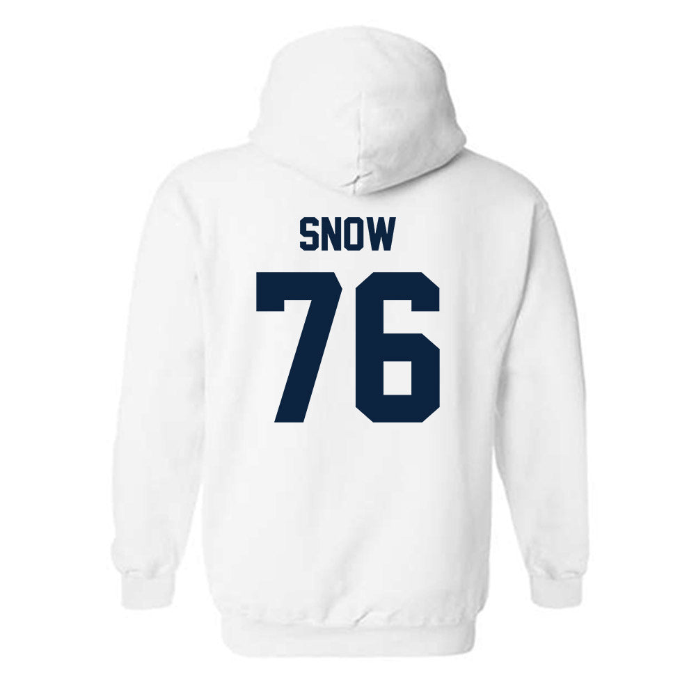 Samford - NCAA Football : Michael Snow - Classic Shersey Hooded Sweatshirt-1