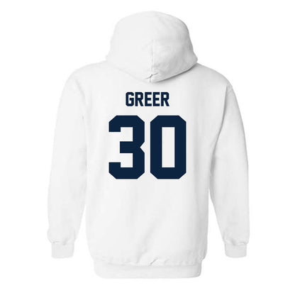 Samford - NCAA Football : Cooper Greer - Classic Shersey Hooded Sweatshirt-1