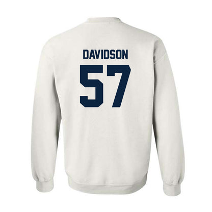 Samford - NCAA Football : Web Davidson - Classic Shersey Crewneck Sweatshirt-1