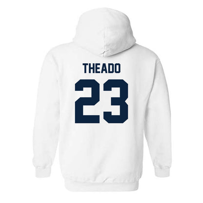 Samford - NCAA Football : David Theado - Classic Shersey Hooded Sweatshirt-1