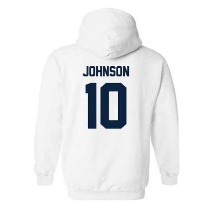Samford - NCAA Football : Aj Johnson - Classic Shersey Hooded Sweatshirt-1