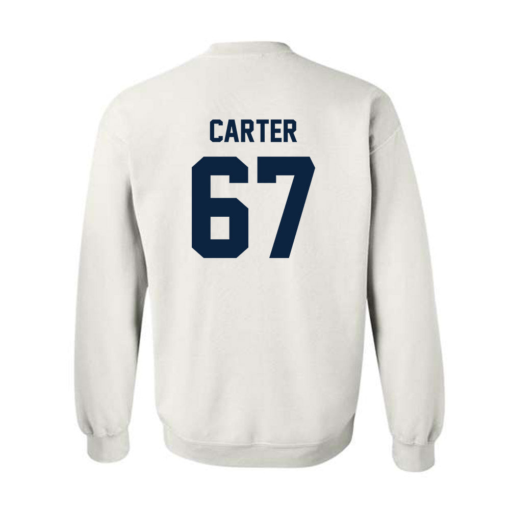 Samford - NCAA Football : Nate Carter - Classic Shersey Crewneck Sweatshirt-1
