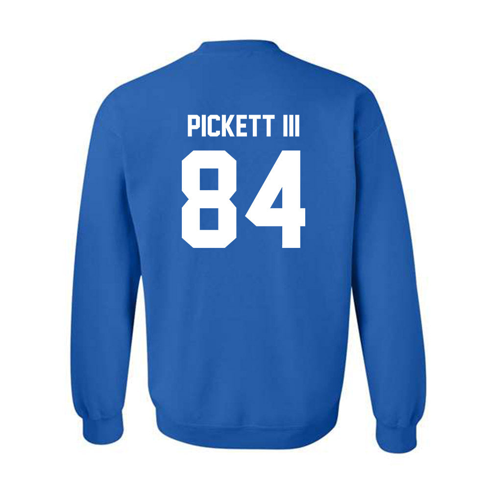 Samford - NCAA Football : Sam Pickett III - Classic Shersey Crewneck Sweatshirt-1