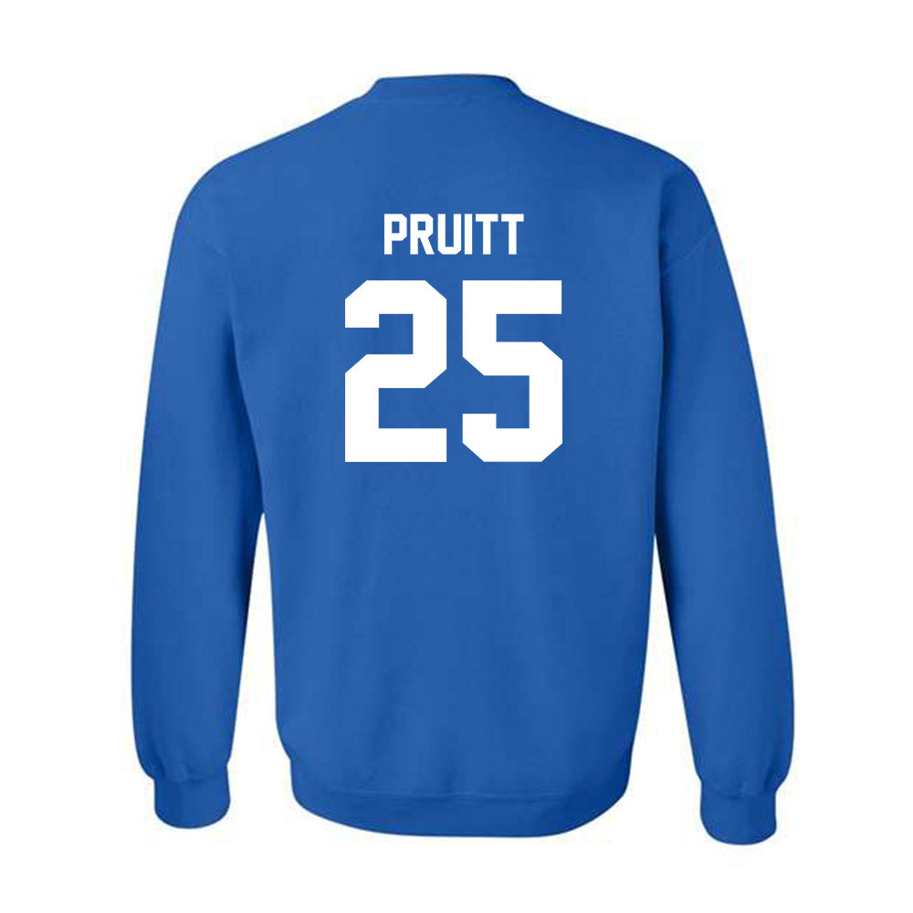 Samford - NCAA Football : William Pruitt - Classic Shersey Crewneck Sweatshirt