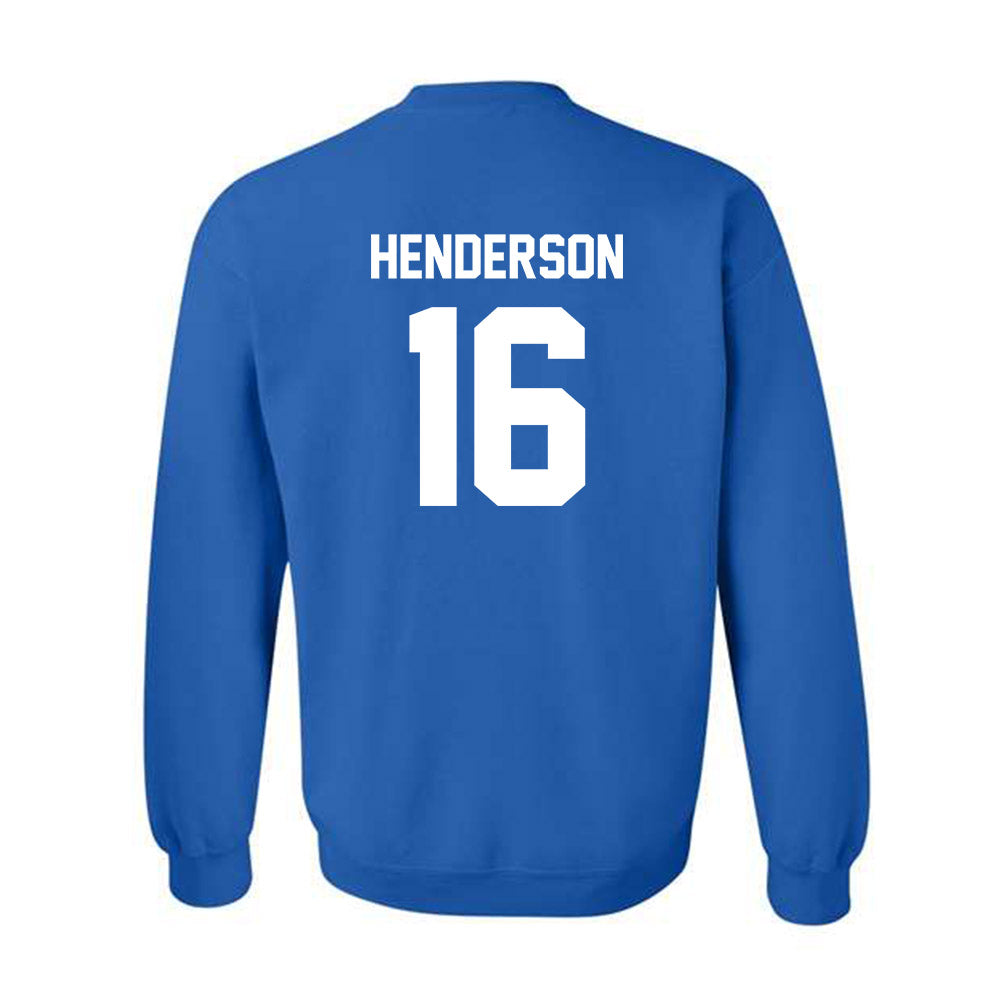 Samford - NCAA Football : Dylon Henderson - Classic Shersey Crewneck Sweatshirt-1