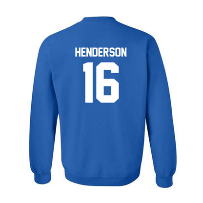 Samford - NCAA Football : Dylon Henderson - Classic Shersey Crewneck Sweatshirt-1