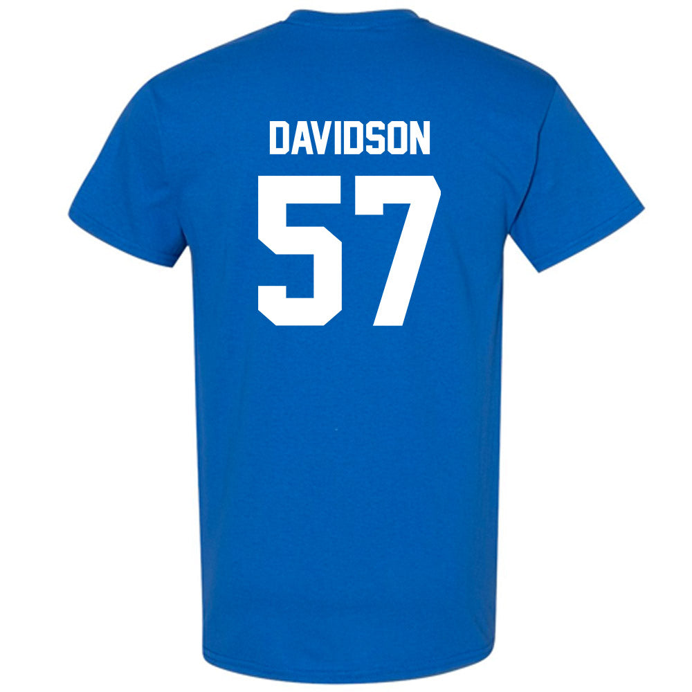 Samford - NCAA Football : Web Davidson - Classic Shersey T-Shirt-1