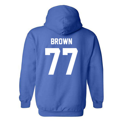 Samford - NCAA Football : Zach Brown - Hooded Sweatshirt