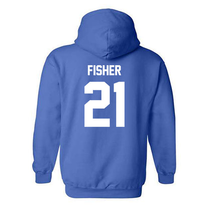 Samford - NCAA Football : Ethan Fisher - Classic Shersey Hooded Sweatshirt-1