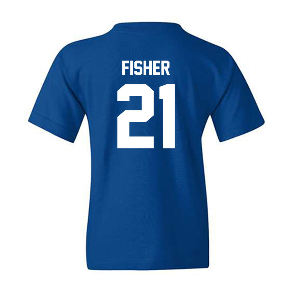 Samford - NCAA Football : Ethan Fisher - Classic Shersey Youth T-Shirt-1