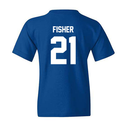 Samford - NCAA Football : Ethan Fisher - Classic Shersey Youth T-Shirt-1