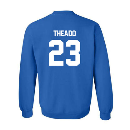 Samford - NCAA Football : David Theado - Classic Shersey Crewneck Sweatshirt-1