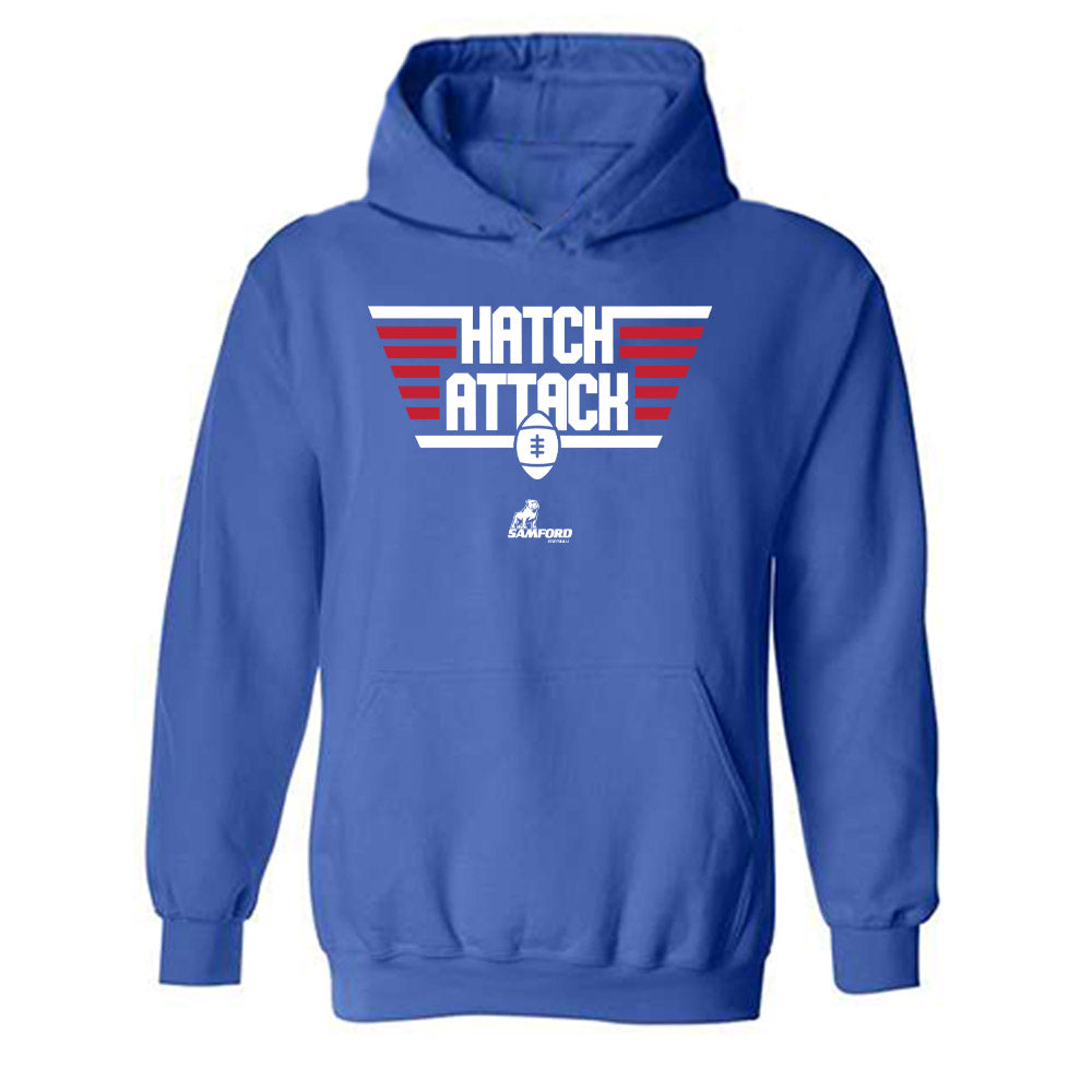 Samford - NCAA Football : Ben Levine - Classic Shersey Hooded Sweatshirt