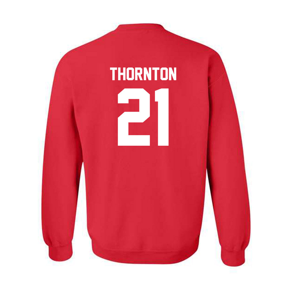 Samford - NCAA Football : Malik Thornton - Classic Shersey Crewneck Sweatshirt-1