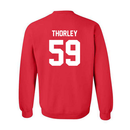 Samford - NCAA Football : Will Thorley - Classic Shersey Crewneck Sweatshirt-1