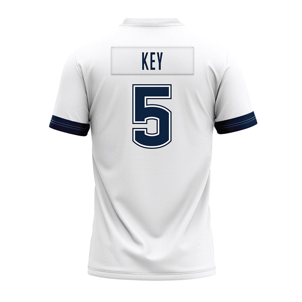 UConn - NCAA Football : Aaron Key - White Premium Football Jersey