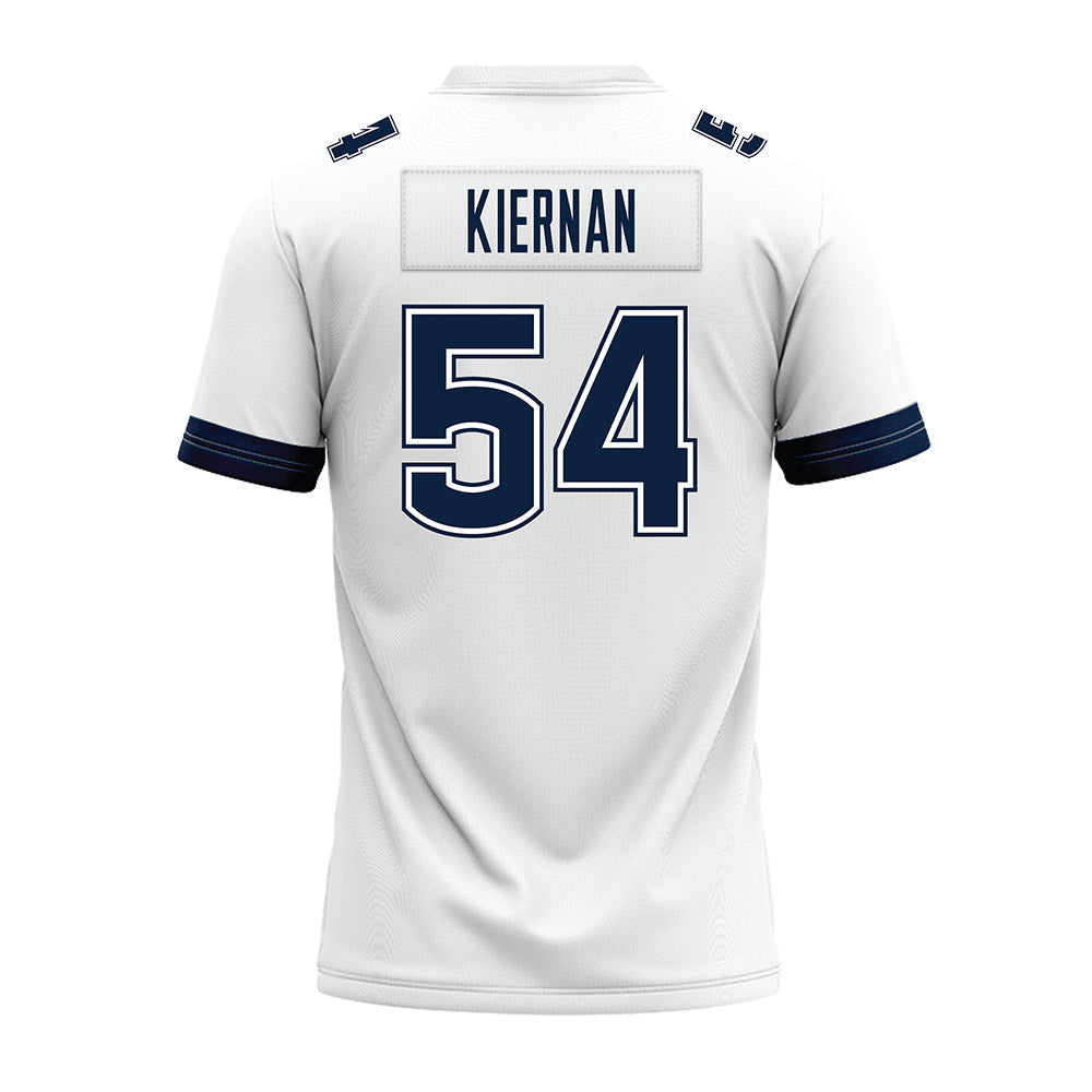 UConn - NCAA Football : Jake Kiernan - White Premium Football Jersey