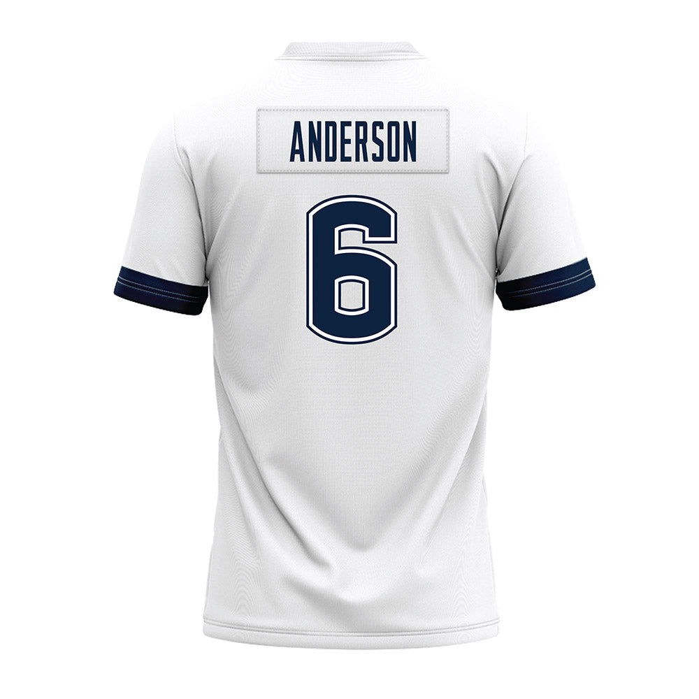 UConn - NCAA Football : Ezeriah Anderson - White Premium Football Jersey