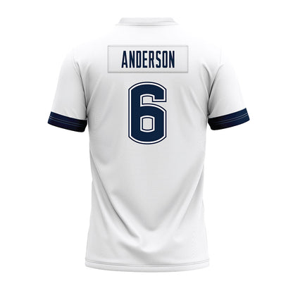 UConn - NCAA Football : Ezeriah Anderson - White Premium Football Jersey