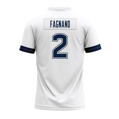 UConn - NCAA Football : Joe Fagnano - White Premium Football Jersey