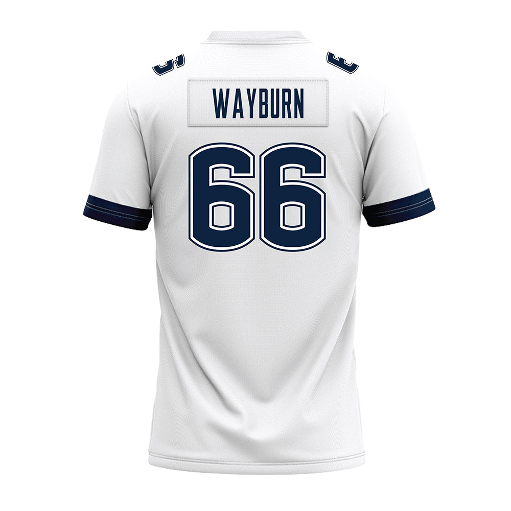 UConn - NCAA Football : Brady Wayburn - White Premium Football Jersey