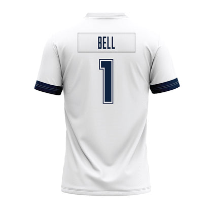 UConn - NCAA Football : Skyler Bell - White Premium Football Jersey-1