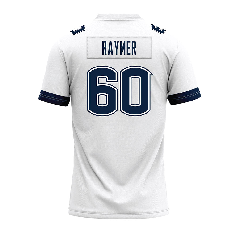 UConn - NCAA Football : Mason Raymer - White Premium Football Jersey