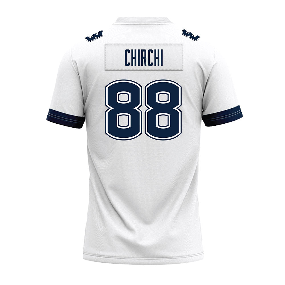 UConn - NCAA Football : Nader Chirchi - White Premium Football Jersey