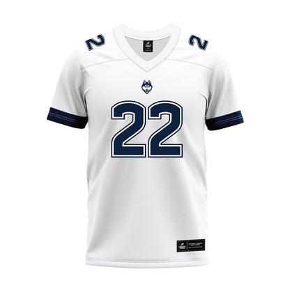 UConn - NCAA Football : Victor Rosa - White Premium Football Jersey