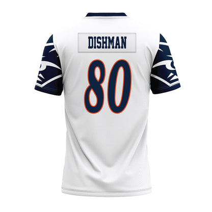 UTSA - NCAA Football : Dan Dishman - White Premium Football Jersey