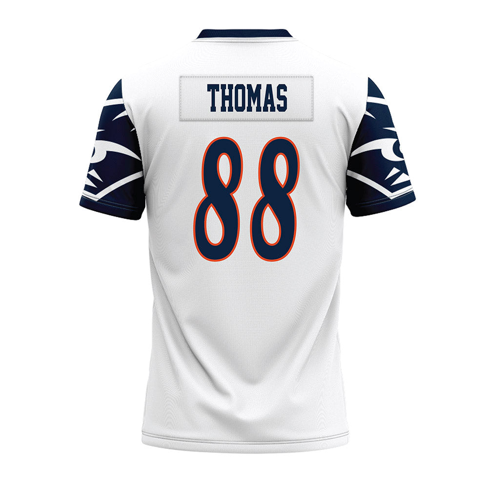 UTSA - NCAA Football : Houston Thomas - White Premium Football Jersey